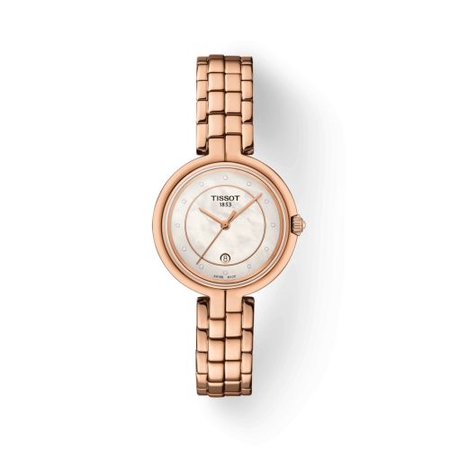 Tissot Flamingo PVD Rose Gold / MOP / Bracelet